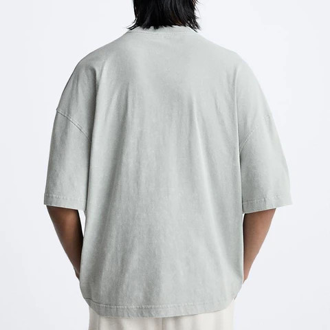 Wholesale Custom Mens T-Shirt Oversized Low Price Summer Customized Cotton Mens T-Shirt Oversized For Sale