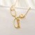 Import Wholesale Custom Necklace Nursing Stethoscope Pendant Necklace Gold Plated Stainless Steel Clavicle Chain Necklace from China