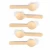 Import Wholesale disposable tableware ice cream wooden spoon 100mm from China