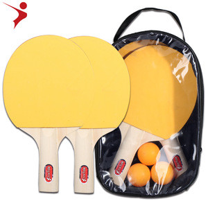 Wholesale factory price good quality professional table tennis bats outdoor ping pong racket paddle case