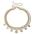 Import wholesale fashion women beltsdress accessories pearl chain belt gold coin drop belt for women wedding dress from China