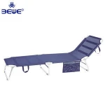Wholesale Foldable backpack Aluminium Beach Sun Lounger