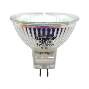 Wholesale Glass material Clear Bright MR16 Spotlight Bulb 12v 35w Halogen Light with CE/ROHS approval