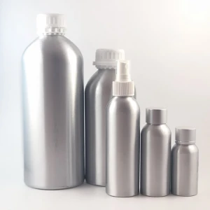 Wholesale High Quality 30ml-500ml Aluminum Bottle with Aluminum Lid  Made in China