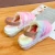 Import Wholesale indoor winter cotton slippers fur sandals custom ladies furry slippers artificial fur slippers from China