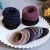 Import Wholesale ins hot 2mm custom elastic hair tie black elastic hair bands with packing from China