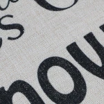Wholesale Latest design letter printing cushion cover