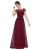 Import Wholesale Long Chiffon Floor Length Lace A Line Womens Fashion Summer Dresses 2018 Cheap Plus Size Burgundy Bridesmaid Dresses from China