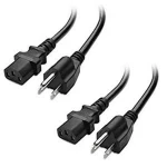 Wholesale Lot Computer Scanner AC Adapter Power Cable 3 Prong connectors