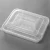 Import Wholesale Microwave Sandwich Camping food Disposable Plastic food container with 500/650/750/1000ml plastic cup from China