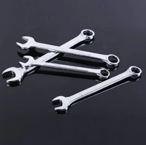 Wholesale mirror finished dual hand tools gears panner wrench ratcheting wrench combination wrench set