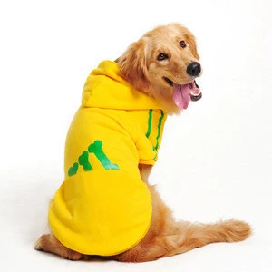 Wholesale Pet Supplies Designers Custom Winter Large Hoodie Dog Apparel Sweatshirt Dog Clothes