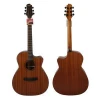 Wholesale price Custom Brand Mahogany body Acoustic Guitar