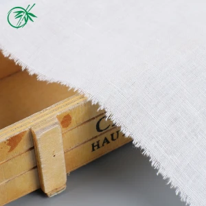 Wholesale Pure Linen 105gsm-230gsm rayon Fabric linen fabric for T-shirts