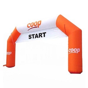 Wholesale PVC inflatable advertising start and finish archway Custom Logo Inflatable Arch For Sports Events Display
