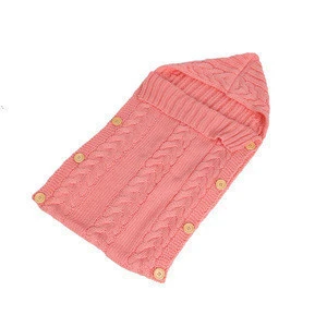 Wholesale shark knitting thread toddler stroller baby sleeping bag