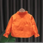 Wholesale Spring Fall Long Sleeve Shirt Outwear Blouse Top Clothes  Kids Girls  Fashion Cropped Jacket