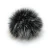 wholesale Top quality 10cm fake fur ball  for hat accessory   faux fox fur multicolour pompom with elastic band for fur slipper