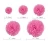 Import Wholesale Weddings /Birthday Parties /Baby Showers Paper Flower Decorations Tissue Paper Pom Poms from China