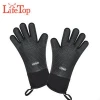 Wholesales Heat Resistant BBQ Cooking Gloves Silicone Baking Oven Mitts