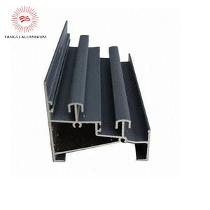 window and door frame 6063 brown anodized extruded aluminium