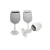Import Wine Glass Neoprene Sleeve Insulator Drink Holder wine glass cover from China