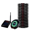 Wireless coster paging system for fast food restaurant cafe pager queue management catering device