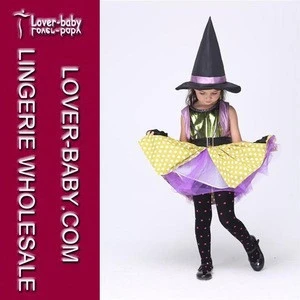 Witch Theme Costume Halloween Cosplay Suits and Stage Wear for Girls Kids Carnival Party Costumes