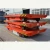 With lifting and turntable motorized trolley transfer cart