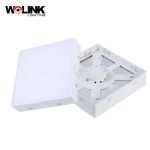 Wolink free sample square round slim surge protect frameless 8w 15w 22w led panel light
