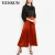 Import Women Classic Shimming Fabric Flare Wide leg Trousers from Hong Kong