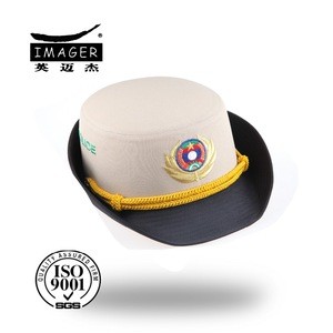 Women&#39;s wool military uniform cap