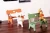 Import Wooden Home  Decoration Desktop Solid Wood Display Mini Solid Small Wood Chair Crafts from China