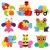 Import Wooden Jigsaw Puzzle Educational Kids Toys 2021 Popular 3d Educational Toy Wood 15*15 Cm Colorful HXWP002 CN;HUN Huixue Unisex from China