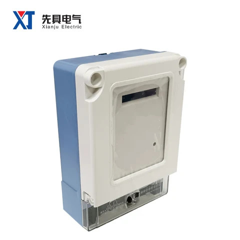 XJD-06 Customized OEM ODM Single Phase Plastic Enclosure Factory Direct Electric Energy Meter Shell Electricity Meter Housing