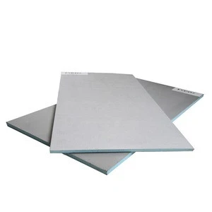 Xps/EPS/PUR/PIR tile backer board foam core with cement surface alu foil construction wall insulation panel