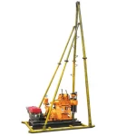 XY-200 Portable 200m soil boring hydraulic water well drilling rig machine