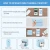 Import YANXI Mini Thermal printer Simplicity Portable Printer Printing Study Notes Self-adhesive Label BT App Multiple fonts from China
