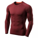 Yoga Fitness Gym Wear Rash Guard Slim Fit Martial Arts Rash Guard