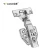 Import YOUDO Stainless Steel 304 Cabinet Hinges Clip On Hydraulic Hinge Concealed Kitchen Furniture Hinge from China