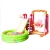 Import ZED Multifunction combination colorful home indoor plastic slide and swing playground basketball toys from China