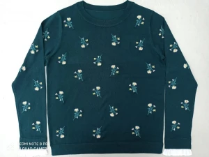 Ladies embroidered Sweater