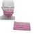 Medical Supply 3 PLY Disposable Earloop face mask disposable surgical mask in pink color
