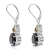 Import Black Spinel And Chrome Diopisde Customized Earring | 925 Silver Jewelry Manufacturing | 18k Gold And White Rhodium Planted Earring Manufacturing from China