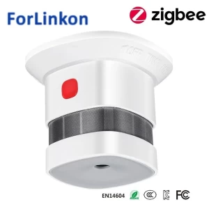 Zigbee 3.0 Carbon Monoxide Detector CO Gas Alarm Sensor Compatible With zigbee2mqtt and Home Assitant & Ziptao Gateway