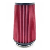 Universal High Flow Car Air Intake Filter QX1003, 76mm 89mm 101mm, Red Blue Black Modified Auto Air Filter
