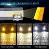 F25c H4 three color temperature intelligent dimming automobile LED headlamp automobile LED headlights
