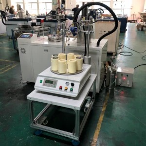 China  filter end cap gluing machine