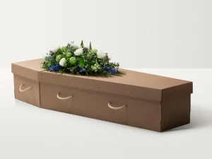 Paper Funeral Coffin