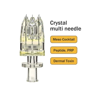 Roller Mesotherapy Nanosoft Microneedles 3pin 5 Pins Crystal Multi Needles